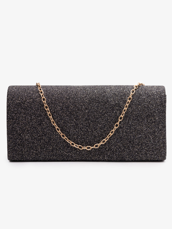 Клатч 1703-1 black/copper