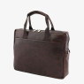 Портфель мужской из кожи Maxsimo Tarnavsky 1023 коричневый коньяк