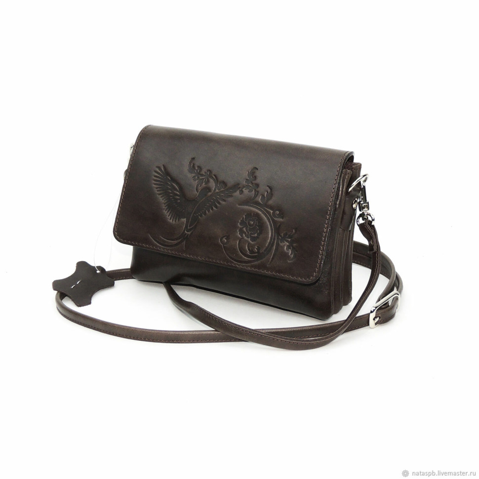 Женская сумочка кошелёк Natalia Kalinovskaya С 53.2п.621 коричневая