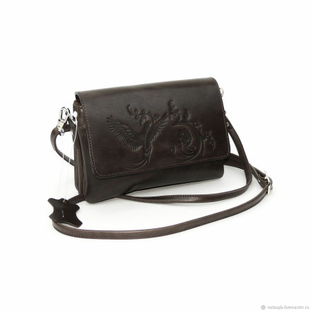 Женская сумочка кошелёк Natalia Kalinovskaya С 53.2п.621 коричневая