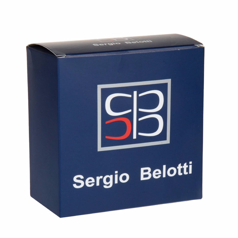 Ремень мужской Sergio Belotti, 2374/40 Nero (110 см)