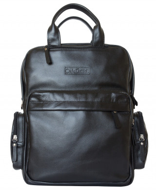 Мужская сумка-рюкзак Reno, 3001-01 черная