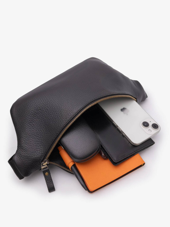 Сумка на пояс/плечо zн ALEXX  ALG0117 черный