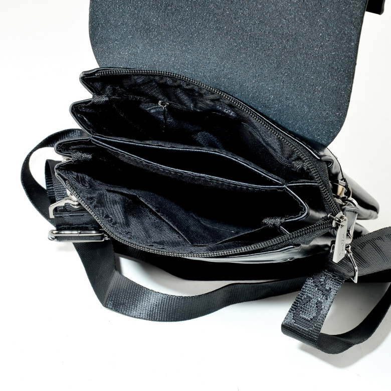 Мужская сумка-планшет из экокожи Cantlor L871M-5 чёрная