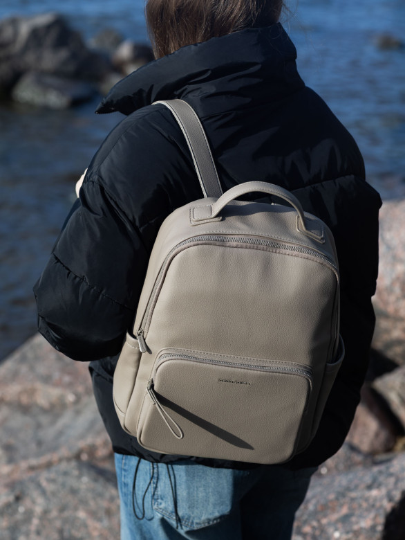 Рюкзак городской David Jones 7841 warm taupe