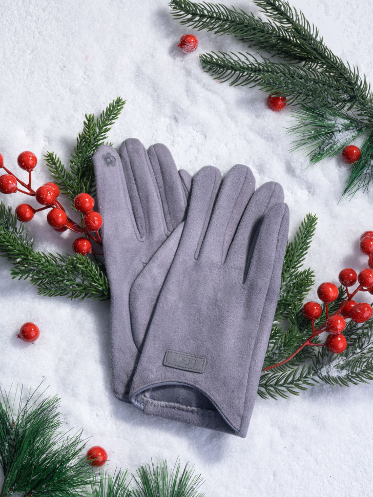 Перчатки женские Baggins 6026-1 серые