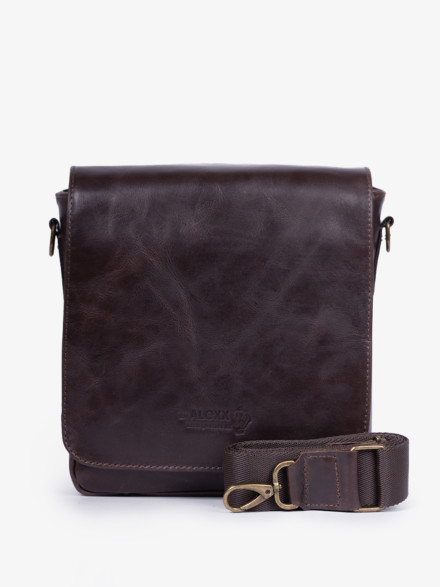 Сумка мужская zн ALEXX 0111 коричневая