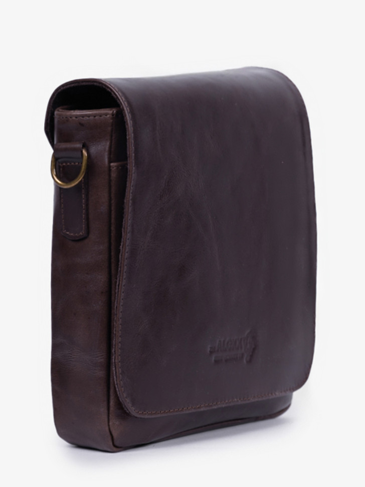 Сумка мужская zн ALEXX 0111 коричневая