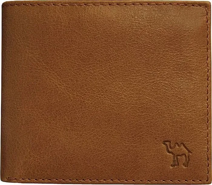 Мужское портмоне Dimanche Camel 175/К, натуральная кожа