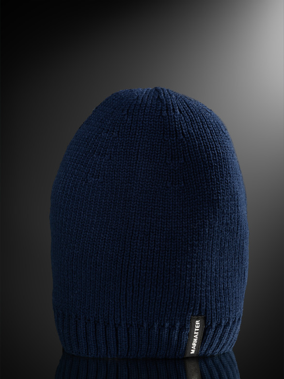 Шапка мужская 13152 MARHATTER синяя (57-59)