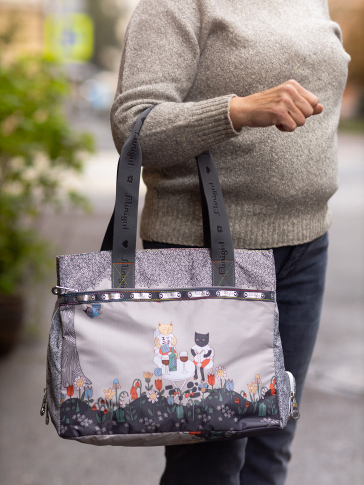 Сумка женская сумка Minigirl 8166 коты