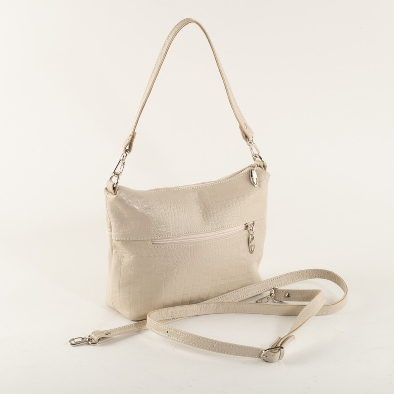 Сумка женская Sumkov 276 белая флотер Сумка женская Sumkov 276 белая флотер