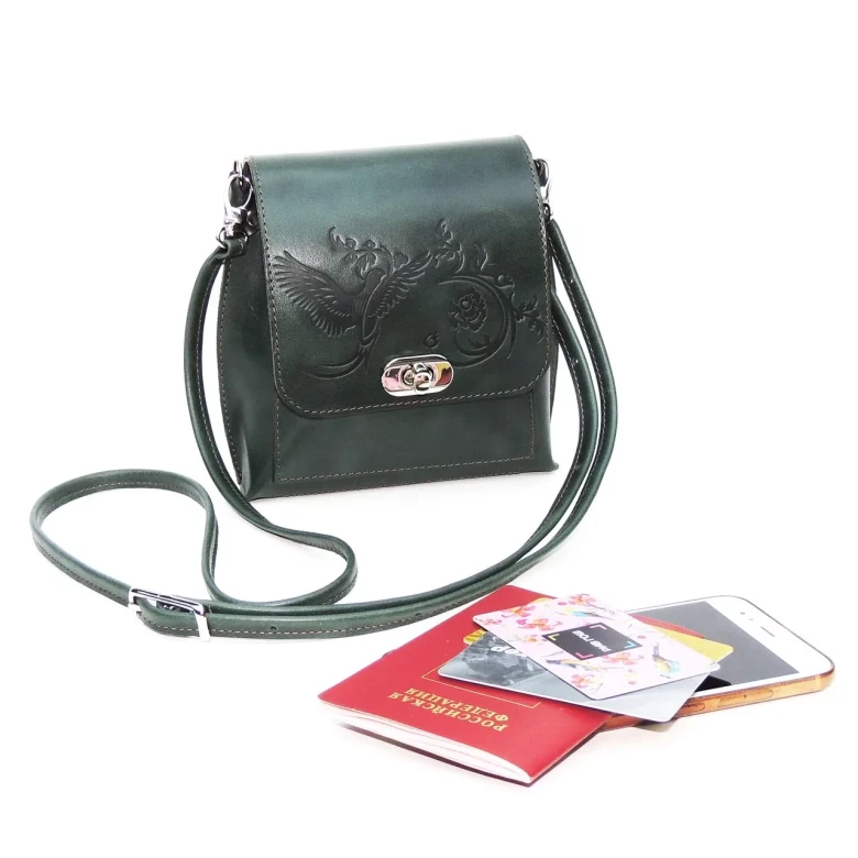 Сумка женская Natalia Kalinovskaya 76п.631 "Грин" зелёная