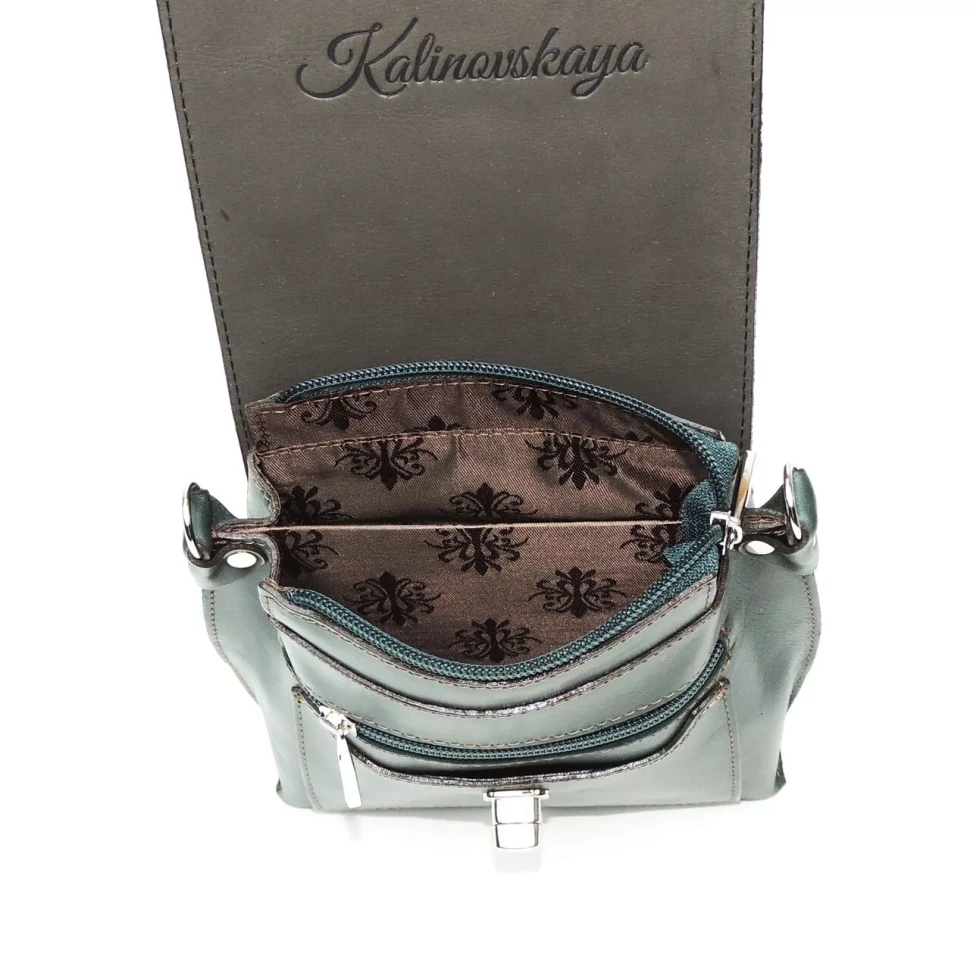 Сумка женская Natalia Kalinovskaya 76п.631 "Грин" зелёная Сумка женская Natalia Kalinovskaya 76п.631 "Грин" зелёная