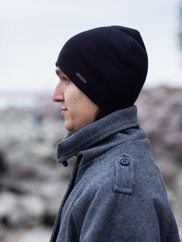 Шапка мужская 12073 MARHATTER чёрная (57-59) Шапка мужская 12073 MARHATTER чёрная (57-59)