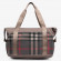 Сумка Б 9003 серая клетка Сумка Б 9003 серая клетка
