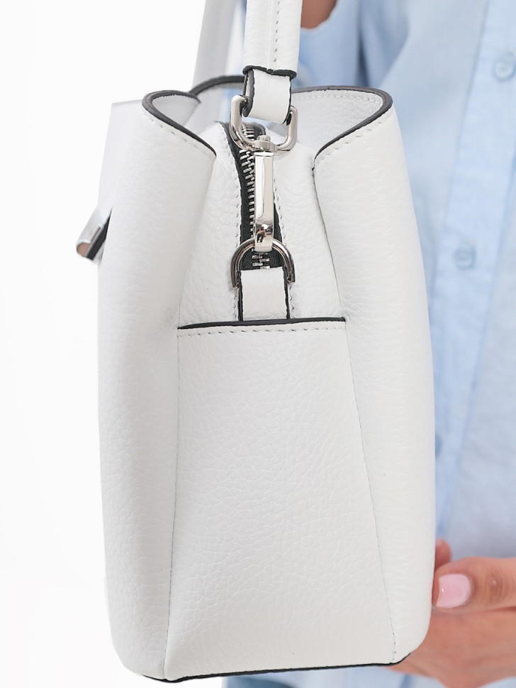 Сумка FIATO 2767 вителло белая