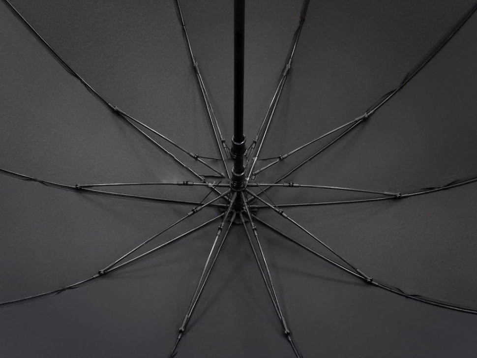 Зонт-трость мужской Euroclim 301, 10 спиц, ручка крюк софт-тач