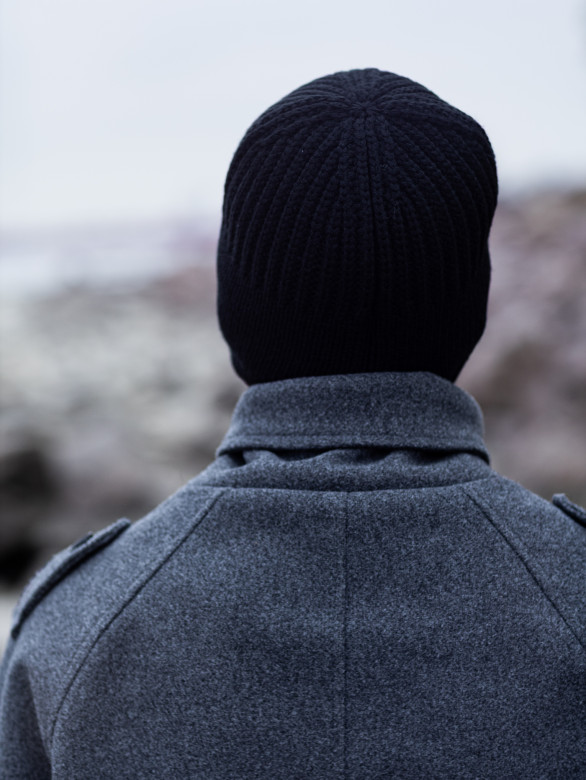 Ушанка мужская 12770 MARHATTER чёрный (57-59)