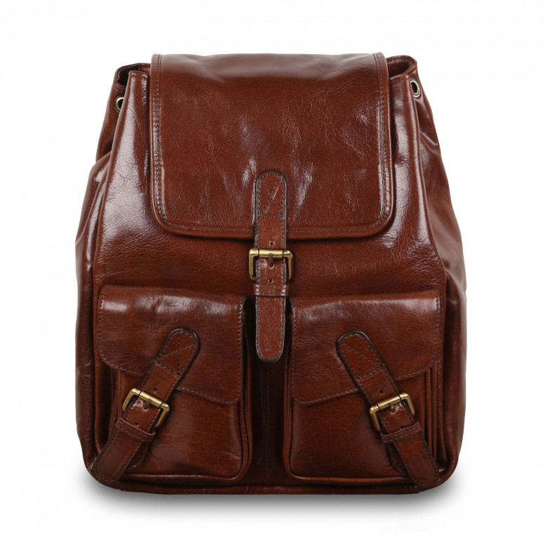 Рюкзак Ashwood Leather Rucksack Chestnut Brown