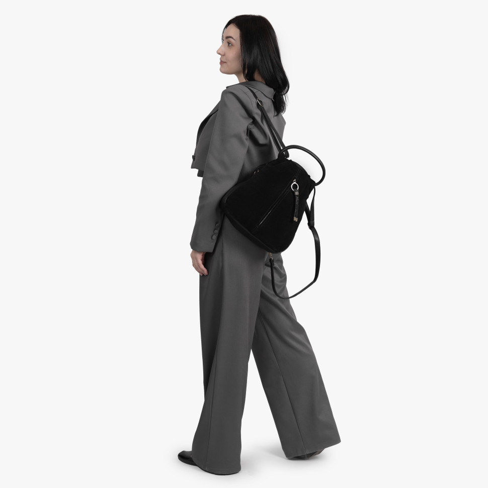 Сумка-рюкзак Gilda Tohetti, 62999 черный Сумка-рюкзак Gilda Tohetti, 62999 черный