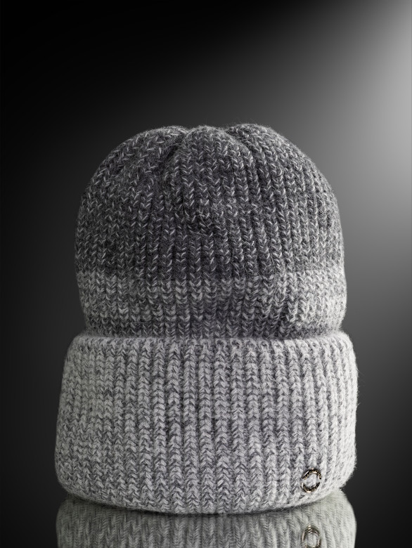 Шапка женская 12650 MARHATTER серый (56-58)