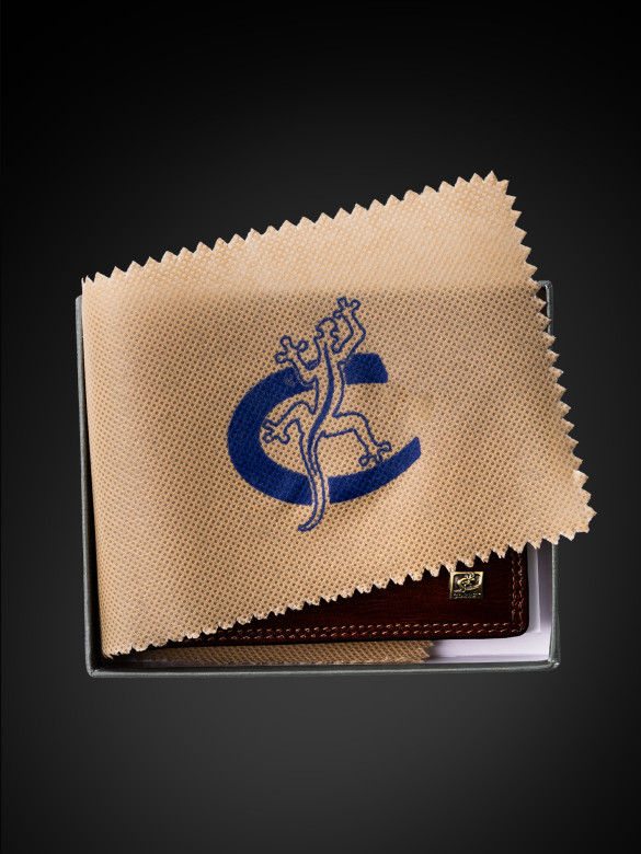 Портмоне мужское Cosset F14-327-1432 коричневое