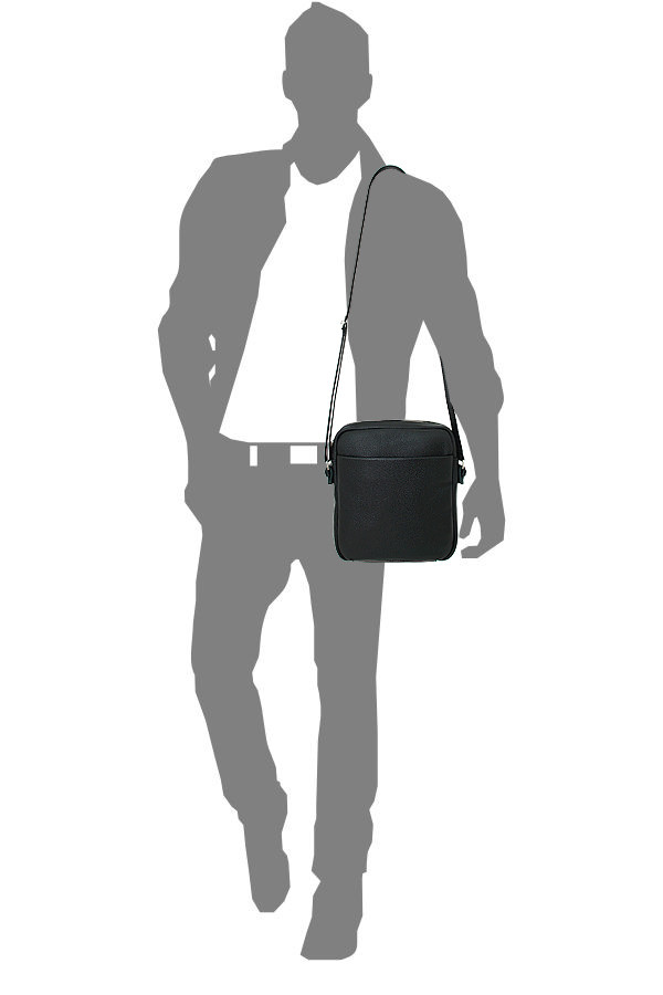 Сумка мужская Protege, Ц-327.1 чер.фл. Сумка мужская Protege, Ц-327.1 чер.фл.