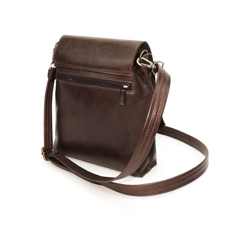 Женская кожаная сумка Natalia Kalinovskaya С86п-682 бордо