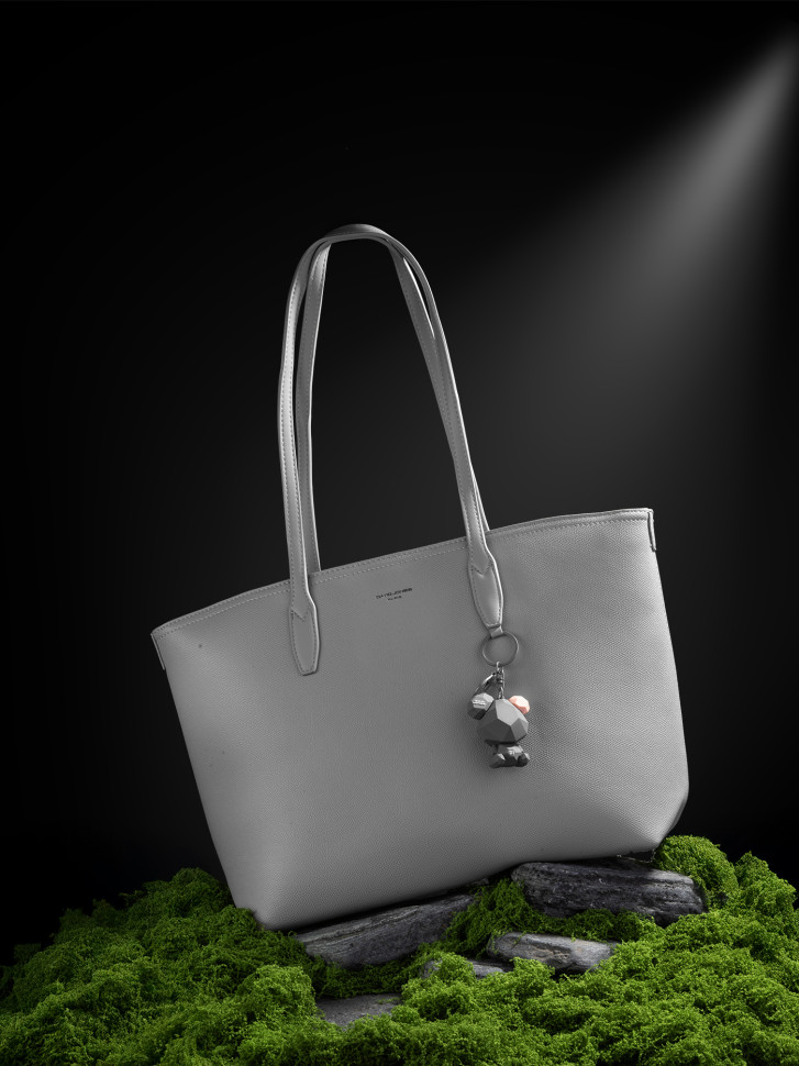 Сумка женская David Jones 7652 steel gray