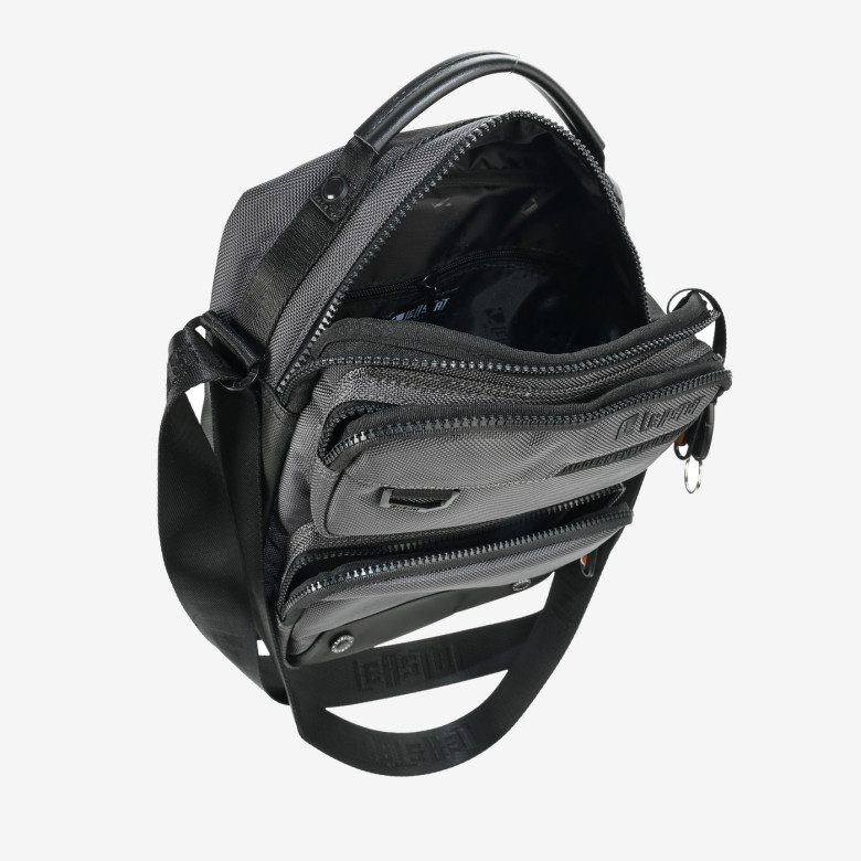 Сумка мужская Leastat L 9001 чёрная Сумка мужская Leastat L 9001 чёрная