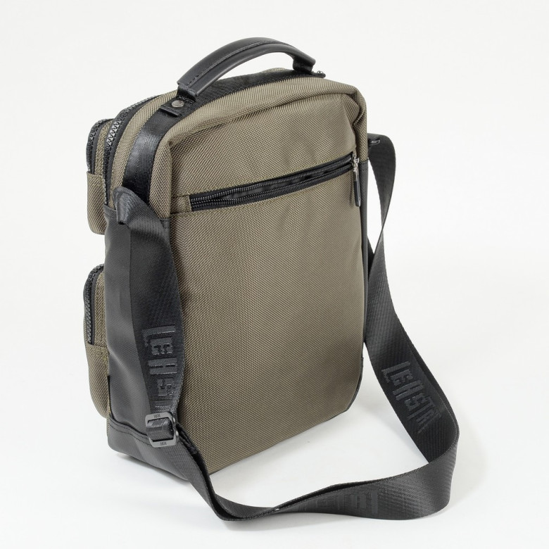 Сумка мужская Leastat L 9001 чёрная Сумка мужская Leastat L 9001 чёрная