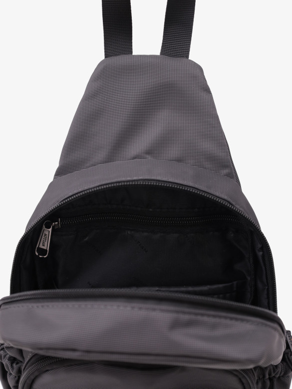 Рюкзак на одно плечо An 35012 серый Рюкзак на одно плечо An 35012 серый