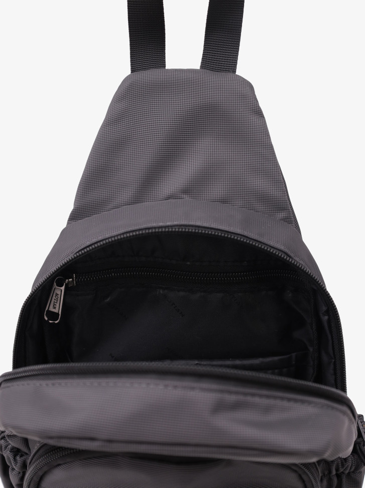 Рюкзак на одно плечо An 35012 серый