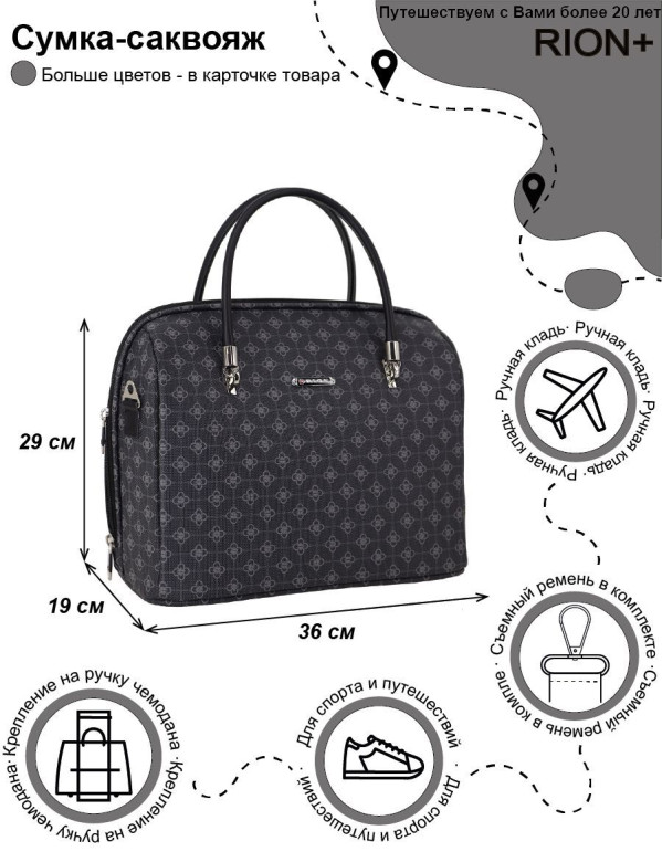 Бьюти-кейс Rion+, 240 дизайн