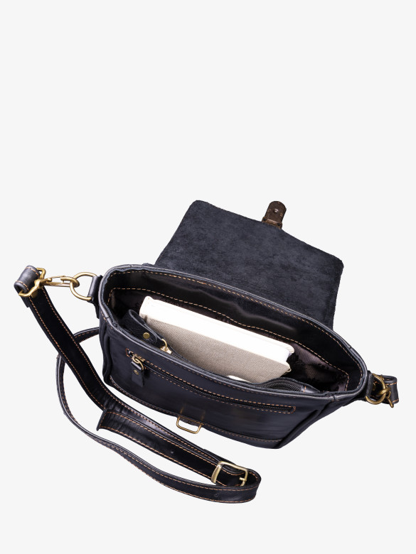 Сумка мужская Baggins 1074 черная друид