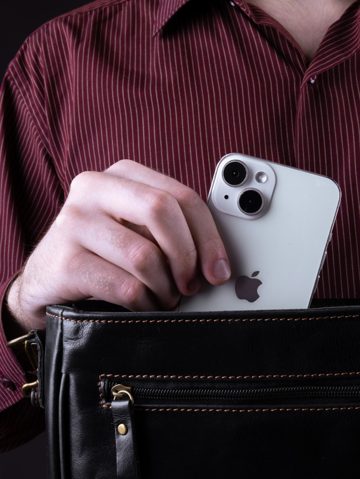 Сумка мужская Baggins 1074 черная друид Сумка мужская Baggins 1074 черная друид