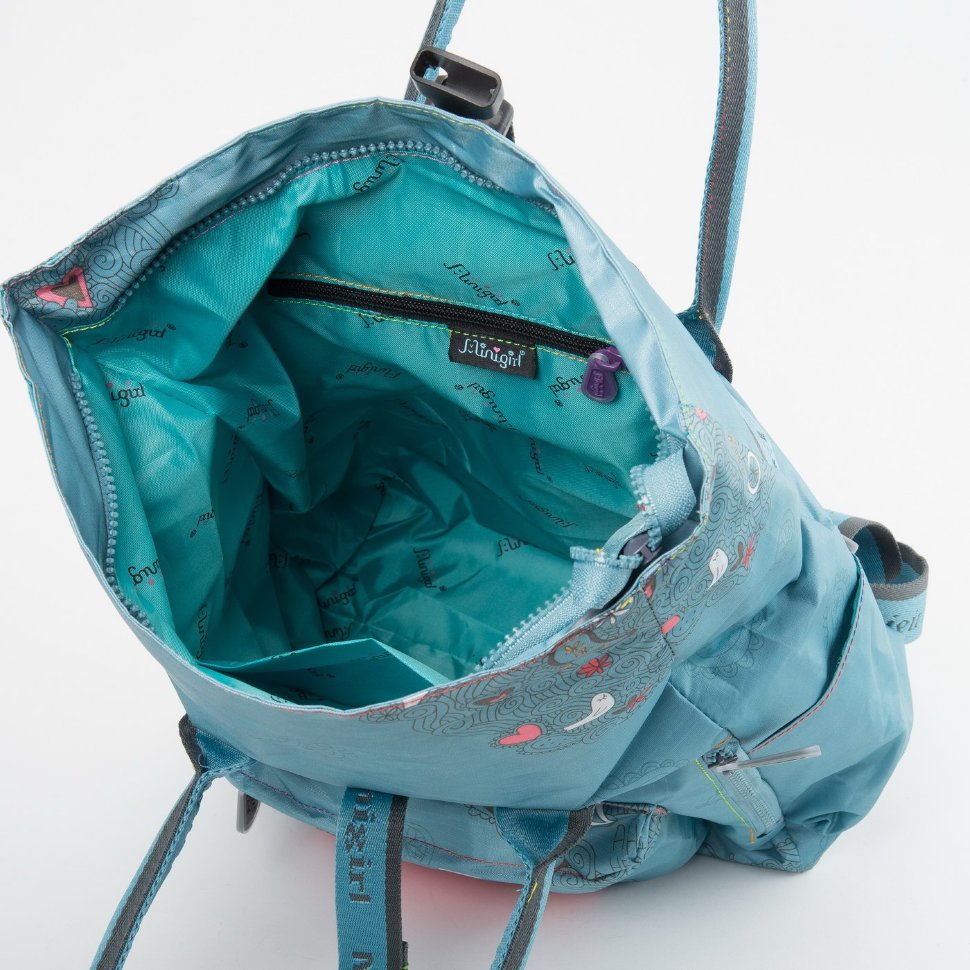 Сумка-рюкзак Minigirl 20175 слон тёмно-синяя