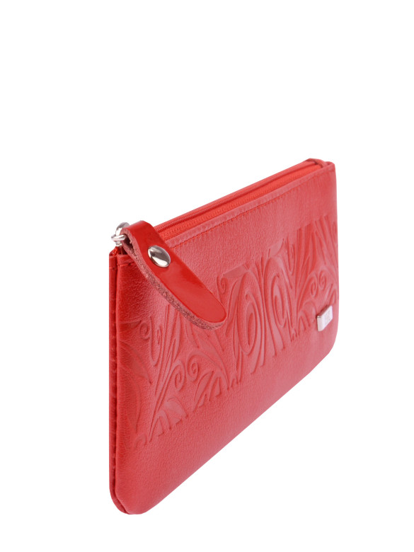 Ключник РИДЛ RED Esse, кожа алый тиснение, 74970