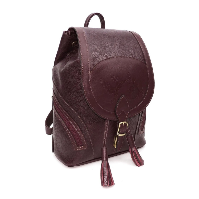 Рюкзак женский Natalia Kalinovskaya, "Лерия" бордо флотер Рюкзак женский Natalia Kalinovskaya, "Лерия" бордо флотер