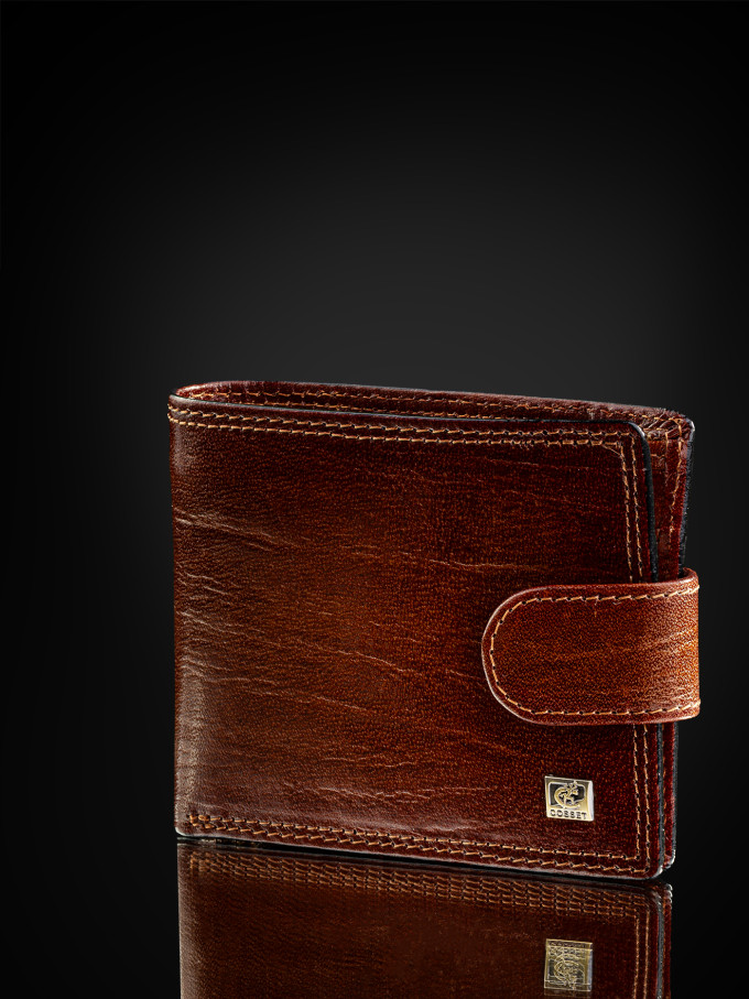 Портмоне мужское Cosset F14-327-1435B коричневое Портмоне мужское Cosset F14-327-1435B коричневое