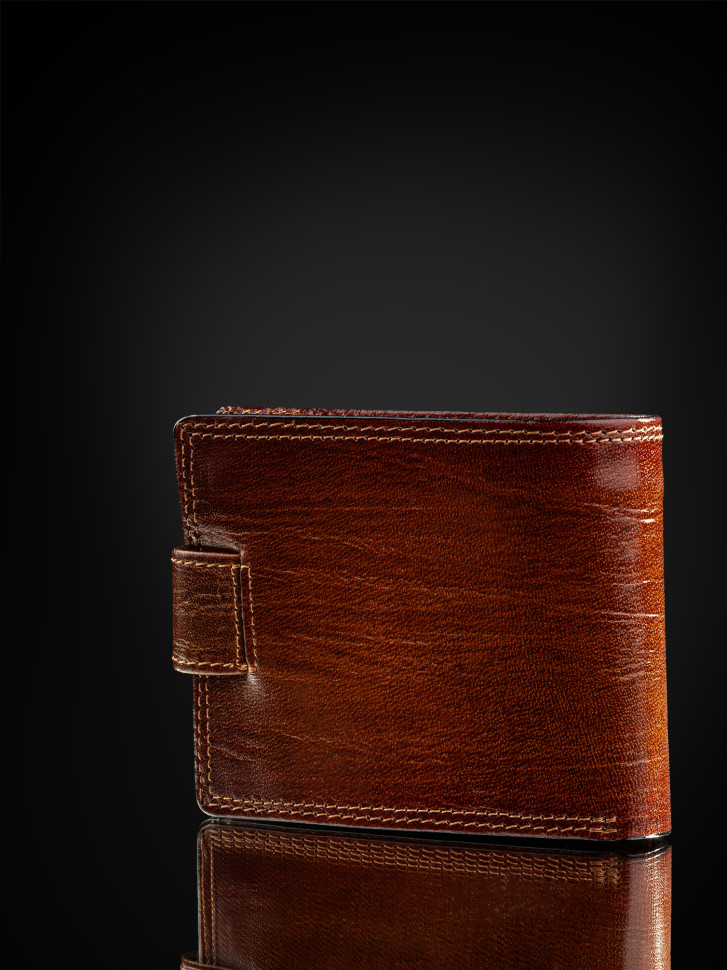 Портмоне мужское Cosset F14-327-1435B коричневое