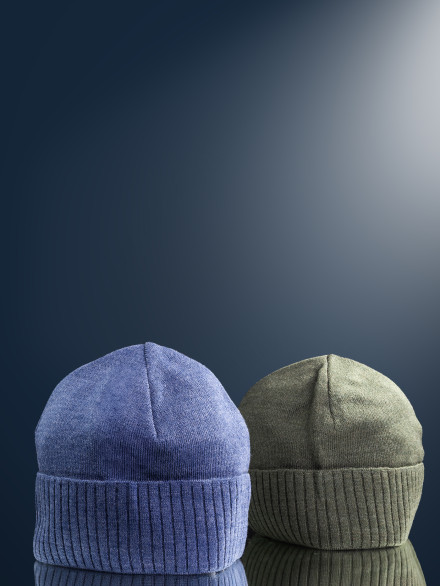 Мужская шапка-бини 2903 MARHATTER джинс Мужская шапка-бини 2903 MARHATTER джинс