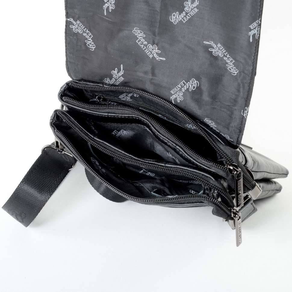 Сумка мужская Cheer Soul 6831 коричневая