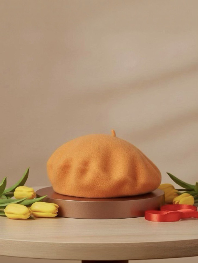 Берет женский Stigler, абрикос Берет женский Stigler, абрикос