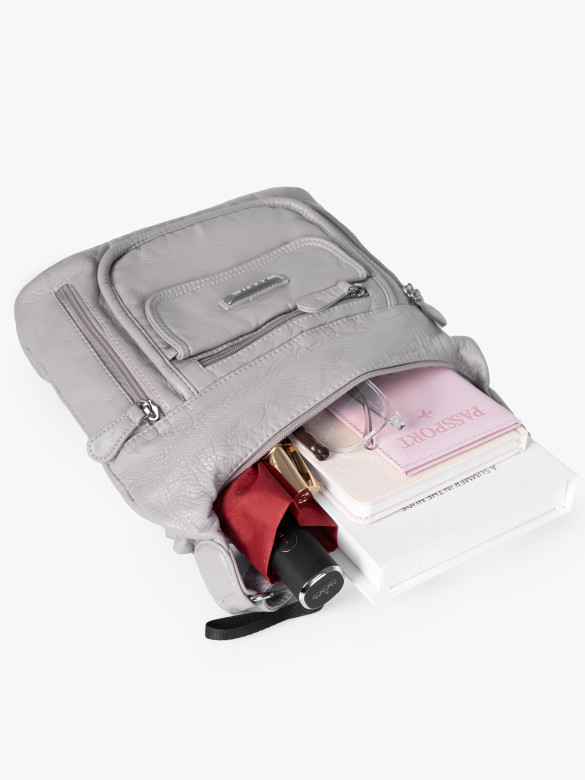 Сумка Runyi, А806 светло-серая