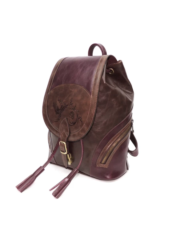 Рюкзак Kalinovskaya Р-50.682-1 бордо/шоколад Рюкзак Kalinovskaya Р-50.682-1 бордо/шоколад