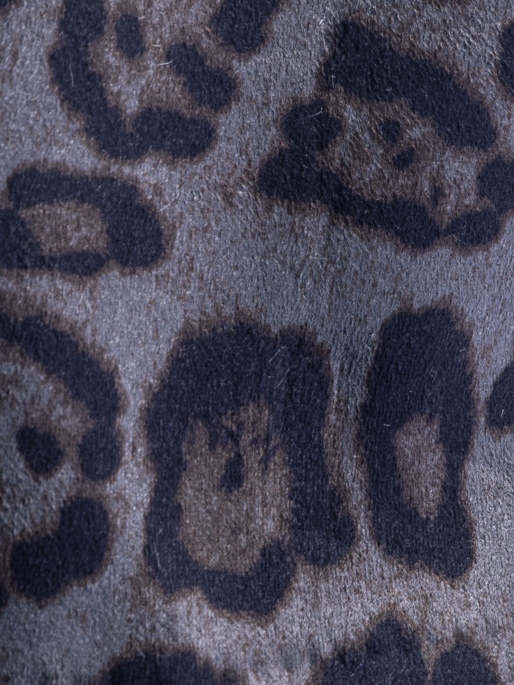 Перчатки женские Victory Леопард серые