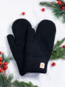 Варежки женские Корона 6559 черные