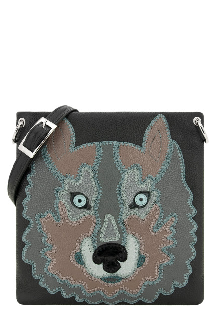 Сумка Protege ДС-144-142 "Волк" черный